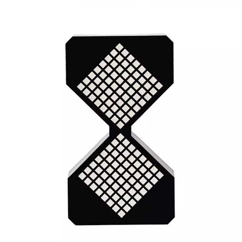 New Digital Hourglass Timers LED Electronic Hourglass Night Light Cyber Style Home Decoration Birthday Christmas Gift